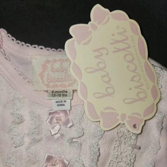 Baby Biscotti romper size 6 months baby girl - Picture 4 of 7